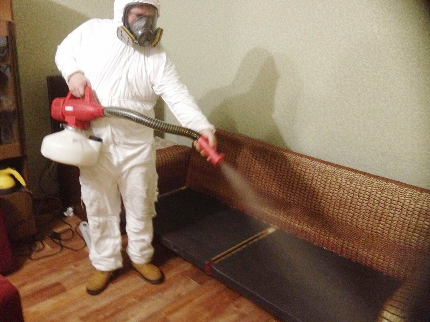 ФОТО Когда можно вернуться в помещение после дезинсекции в районе станции метро Нагатинская? | подробно